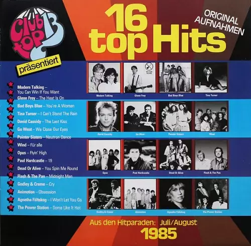 16 Top Hits - Juli/August 1985