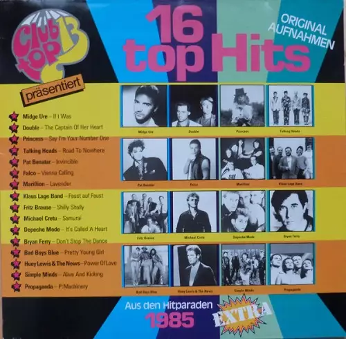 Club Top 13 · Extra - Aus Den Hitparaden 1985